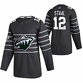 Wild 12 Eric Staal Gray 2020 NHL All-Star Game Adidas Jersey,baseball caps,new era cap wholesale,wholesale hats